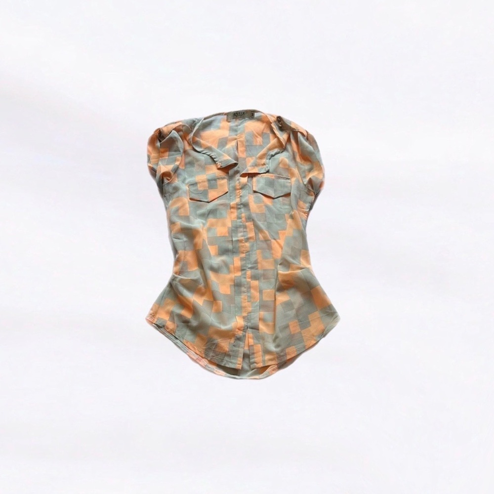 3 for $25 : alyssa ⋆ semi sheer blouse